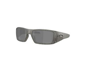 Oakley - Sunglasses - Heliostat Matte Grey Ink Fingerprint Prizm Black Black one size