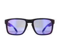 Oakley Sunglasses Holbrook OO9102-36 Matt Black Positive Red Iridium