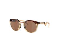 Oakley - Sunglasses - Hstn Dark Amber/Light Curry Prizm Tungsten - Brown Brown one size