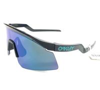 Oakley Sunglasses Hydra OO9229-1537 Black Ink Shield Frames with Prizm Jade Lens
