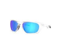 Oakley - Sunglasses - Lateralis Matte Clear Prizm Sapphire - White White one size