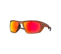 Oakley - Sunglasses - Lateralis Matte Dark Amber/Prizm Ruby - Red Red one size