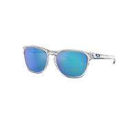 Oakley - Sunglasses - Manorburn Polished Clear Prizm Sapphire - White White