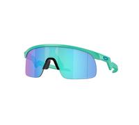 Oakley Resistor Matte Celeste sunglasses with Prizm Sapphire lenses kids