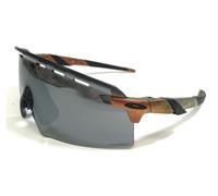 Oakley Sunglasses OO9235-1239 Encoder Strike Matte Black Orange Prizm 24k Lenses