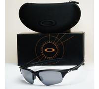 Oakley Sunglasses Polarized Flak Beta Black Matte Iridium Wrap OO 9363 12