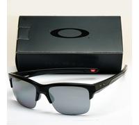 Oakley Sunglasses Polarized Thinklink Black Matte Iridium Grey Square OO 9316 11