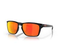 Oakley Sylas OO9448 Rectangle Sunglasses for Men+ Bundle Accessory Leash Kit, Microfiber Pouch, Black Ink / Prizm Ruby Polarized, 60