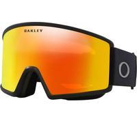 OAKLEY TARGET LINE L Skibrille schwarz-Glas rot versp.