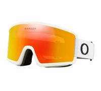 Oakley Target Line M Matte White Goggles with Fire Iridium Lenses
