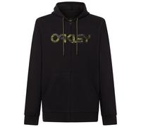 Oakley Teddy Full Zip Casual Drawstring Hoodie Black/Camo