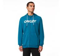 Oakley Teddy Full Zip Hoddie Aurora Blue - XXL Size: 2XL