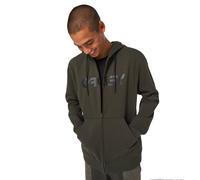 Oakley TEDDY FULL ZIP HODDIE - NEW DARK BRUSH/BLACK - L Size: Large