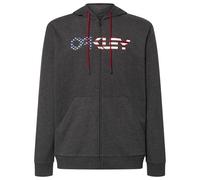 Oakley - Teddy Full Zip Hoddie - Training jacket size S, grey