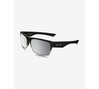 Oakley Twoface Machinist Glasses Matte Black with Chrome Iridium Lenses