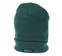 Oakley B1b Gradient Patch Beanie, Hunter Green (Helmet), One size
