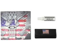Oakley Unisex-Adult Usa Flag Lens Cleaning Kit Replacement Lenses, USA Flag, 0 mm