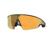 Oakley Unisex Meta OW8001 Vanguard 800104 Smart Glasses O_matter Black Gold Geometric Mirrored Prizm