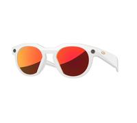 Oakley Unisex Meta OW8002 Hstn 800204 Sunglasses O_matter Grey Brown Round Mirrored Prizm