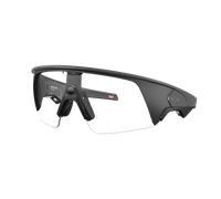Oakley Unisex Oakley Meta Vanguard - Frame color: Black, Lens color: Clear