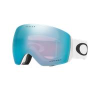 Oakley Goggles Flight Deck L Prizm Snow Ski Goggles White Prizm Iridium Snow Sapphire/CAT3