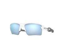 Oakley Unisex Oakley OO9188 FLAK 2.0 XL 918882 Sunglasses O_matter White Blue Squared Polarized Prizm