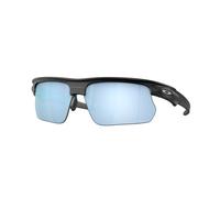 Oakley Unisex OO9400 BISPHAERA 940009 Sunglasses O_matter Black Blue Squared Polarized Prizm