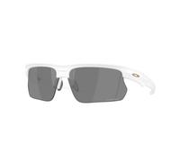 Oakley Unisex Oakley OO9400 BISPHAERA 940022 Sunglasses O_matter White Grey Squared Normal