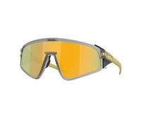 Oakley Unisex Oakley OO9404 LATCH PANEL 940424 Sunglasses O_matter Grey Gold Mask Normal