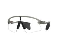 Oakley Stunt Devil S Glasses Matte Grey Ink With Clear To Black Iridium Photochromic Lens