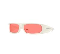 Oakley Unisex Oakley OO9522 HIGHLAND 952205 Sunglasses O_Matter White Pink Squared Normal