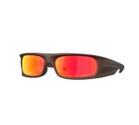 Oakley Unisex Oakley OO9522 HIGHLAND 952206 Sunglasses O_Matter Brown Red Squared Normal