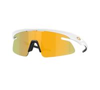 Oakley RSLV Lite Prizm 24K Sunglasses - Matt White / Prizm 24K / OO9527D-0350