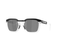 Oakley Unisex Sunglass OO9533 HSTN SQ - Frame color: Matte Black, Lens color: Prizm Black Polarized