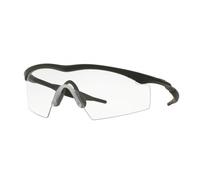 Oakley Unisex OO9060 M FRAME STRIKE 11-161 Sunglasses O_matter Black Transparent Mask Normal Clear