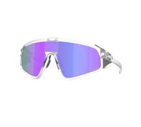 Oakley Latch Panel Sunglasses Clear Prizm Violet/CAT3 Men,Women