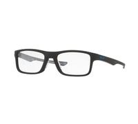 Oakley Unisex OX8081 PLANK 2.0 808101 Optical frames O_matter Black Transparent Squared Normal