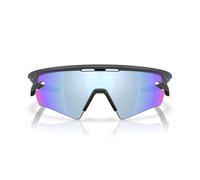 Oakley Unisex Sphaera Slash Sunglasses, Carbon Matt / Prizm Deep Water Polarized, 36 mm