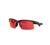 Oakley Unisex Sunglass Capacitor (Youth Fit) - Frame color: Matte Black, Lens color: Prizm Field