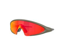 Oakley Unisex Sunglass Ellipse Latitude Collection - Frame color: Matte Moss, Lens color: Prizm Ruby