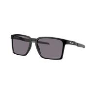 Oakley Unisex Sunglass Exchange Sun - Frame color: Satin Black, Lens color: Prizm Grey Polarized