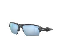 Oakley Unisex Sunglass Flak® 2.0 XL - Frame color: Matte Black Camo, Lens color: Prizm Deep Water Polarized