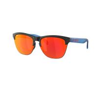 Oakley Frogskins Lite Black Bright Blue w/Prizm Sapphire Iridium OO9374-28