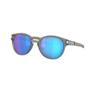 Oakley Unisex Sunglass Latch™ - Frame color: Matte Grey Ink, Lens color: Prizm Sapphire Polarized