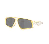 Oakley Unisex Sunglass Massillon - Frame color: Matte Clear, Lens color: Prizm Black