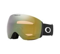 Oakley Unisex Sunglass OO7050 Flight Deck™ L Snow Goggles - Frame color: Matte Black, Lens color: Prizm Sage Gold Iridium
