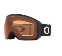 Oakley Unisex Sunglass OO7104 Flight Tracker L Snow Goggles - Frame color: Matte Black, Lens color: Prizm Snow Persimmon