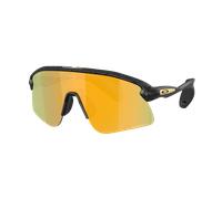 Oakley Unisex Sunglass OO9518 Stunt Devil S Gridiron Collection - Frame color: Matte Black Splatter, Lens color: Prizm 24k