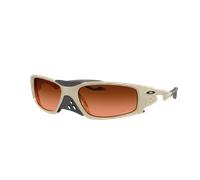 Oakley Unisex Sunglass OO9529 Plantaris SQ - Frame color: Matte Sand, Lens color: Prizm Bronze Gradient