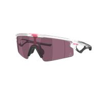Oakley Unisex Sunglass OO9531 Sphaera™ Strike Giro d'Italia Collection - Frame color: Matte Clear, Lens color: Prizm Road Black